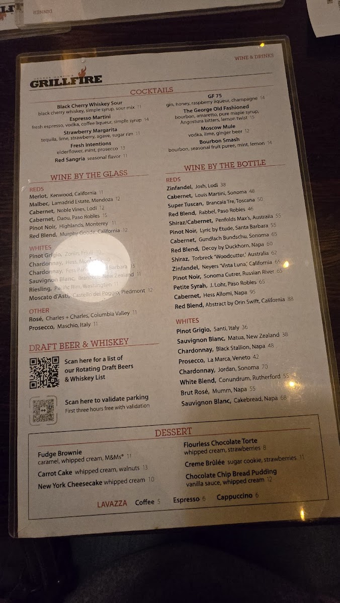 George Martin's Grillfire Menu - Image 4